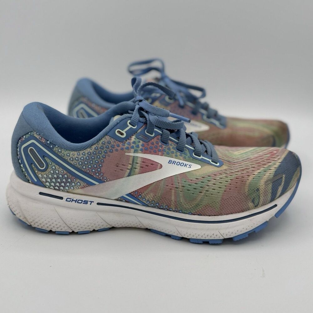 Brooks Ghost 14 Restyle Purple Blue Women’s Size 7.5B Shoes Sneakers 1203561B411